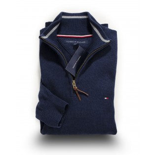 Tommy Hilfiger Sweter Meski - Half Zip 